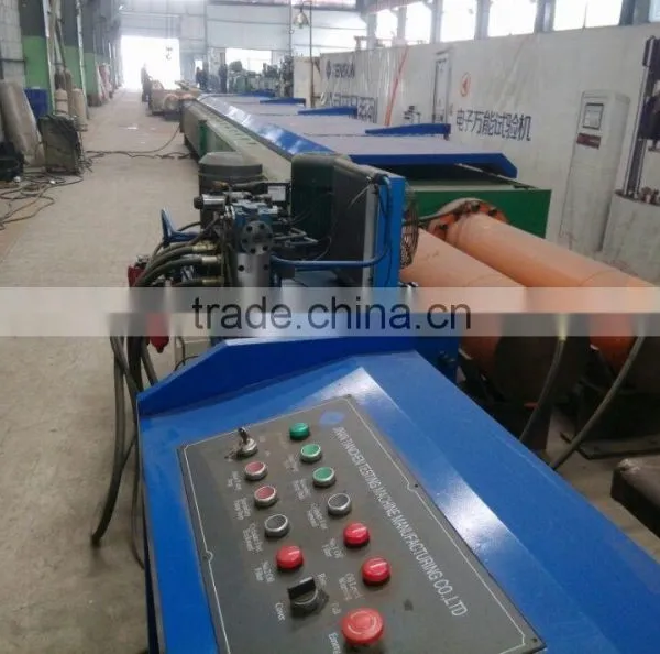 WLW Series Computer Control Electro-hydraulic Servo Horizontal Tensile Testing Machine UTM Tensile Testing Machine photo-2