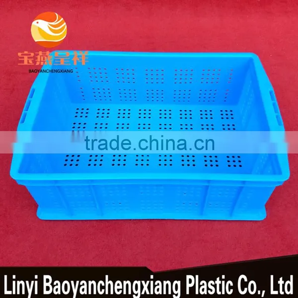 486x355x164mm Plastic Moving Crate for Basket Turnover Transportation