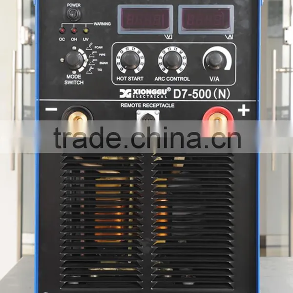 D7-500(N) IGBT Inverter Pipeline Multi-process Welding Machine With Wire Feeder and Welding Torch photo-5