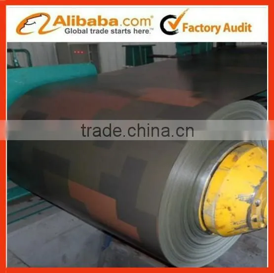 Superior Camflouge Pre-painted Galvanized Steel For Switch Cabinet PPGI PPGL photo-6