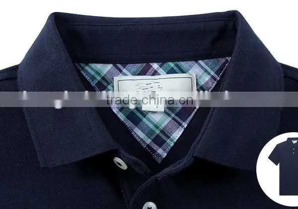 2015 Mens Pure Cotton Polo Shirts With Quick Dry and Moisture Transfer Function. photo-6