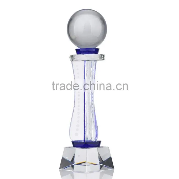 Factory Oem Award With Custom Size Logo Laser Engraving China Crystal Global Trophy photo-4