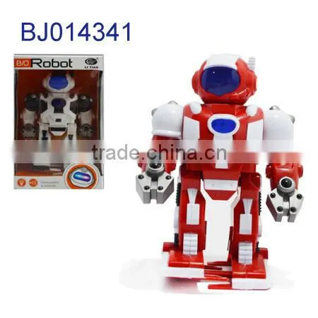 2ch Remote Control Robot Toy/ New Hot Kid Toy Cool Red Walking Robot photo-2