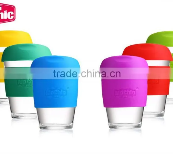 8oz 12oz 16oz Custom Reusable Plastic Tritan Classic Coffee Tumbler Travel Mugs Water Cups With Silicon Sleeve and Lid photo-2