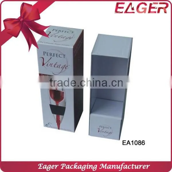 Luxury Paper Wine Decanter Box for Gift