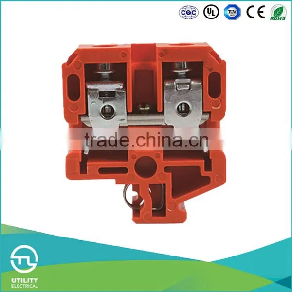 UTL Strengthen Shockproof Performance 16-35mm Ground Universal Wiring Terminal Block Board 600V