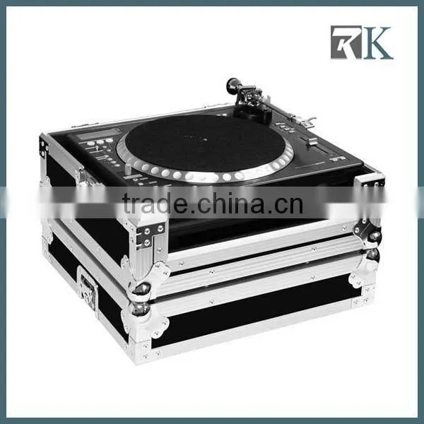 Turntable CD Player Flight Case With Detachable Panel