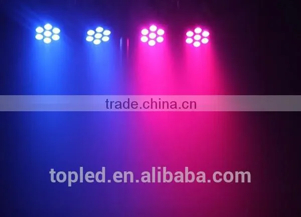 CE Rohs EMI 4Par 7x3W 3in1 RGB Night Club/DJ/Party photo-4