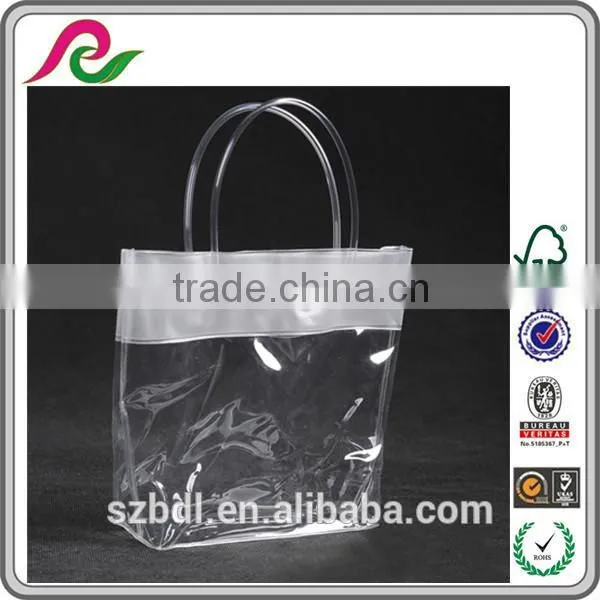 2016 Popular Stand up Transparent Pvc Waterproof Bag photo-4