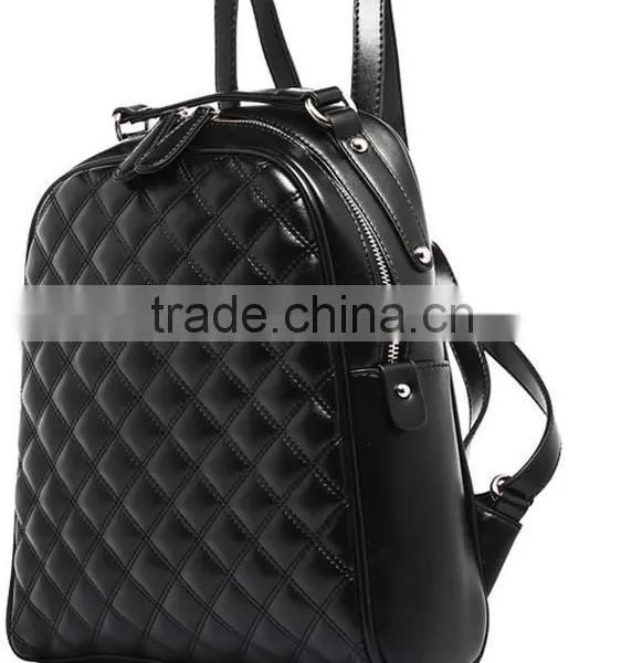 China Cheap Leather School Backpack photo-3