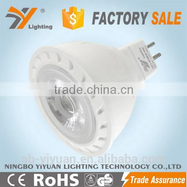 GU10 MR16AP-COB Hot Sale China Aluminum Die Casting Lighting Pure White COB GU10 Led 560lm Focus Led 7w