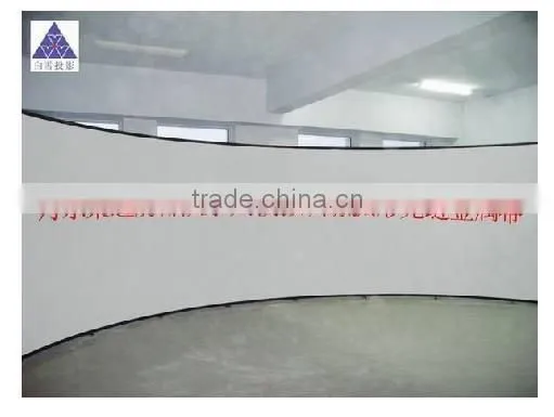 Big Curved Fixed Frame Screen for Cinema