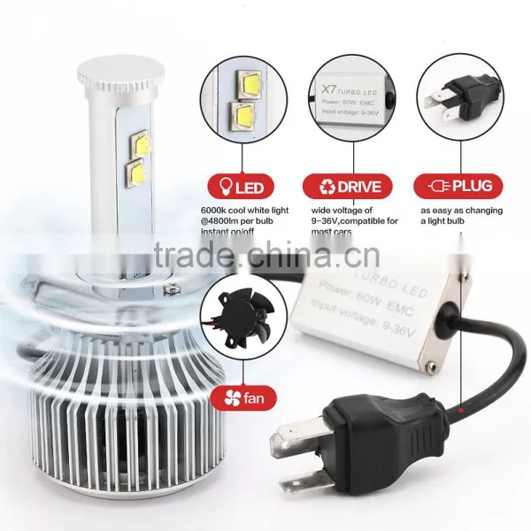 High Quality X7 Model OEM Custom Light Led Headlight Bulk Wholesale photo-4