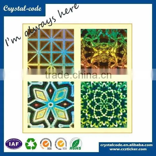 Self Adhesive Custom Hologram Label Stickers photo-3