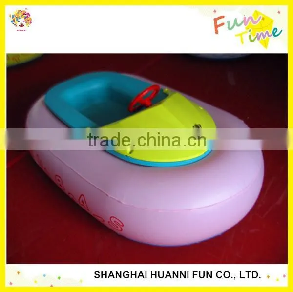2015 Hot Sale Kids Motorized Bumper Boat With PVC Inflatable Tube Price photo-3
