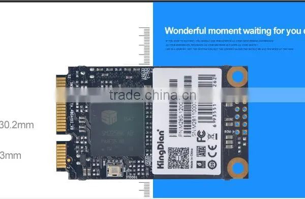 (M280-120GB)Kingdian Brand 560/381 MB/S Highest Performance Mini Pcie SSD MSATA SSD 128g 120gb photo-3