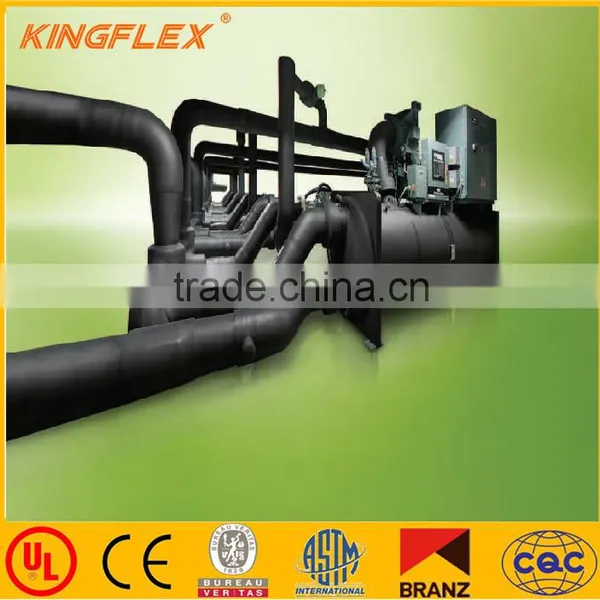 Rubber (elastomeric) Foam Pipe Insulation on LARGE Copper Pipe photo-3
