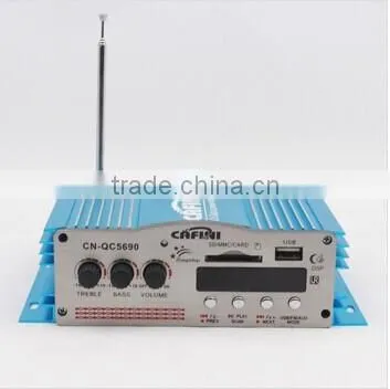 4CH Used Car Amplifier With USB SD FM Bluetooth photo-2