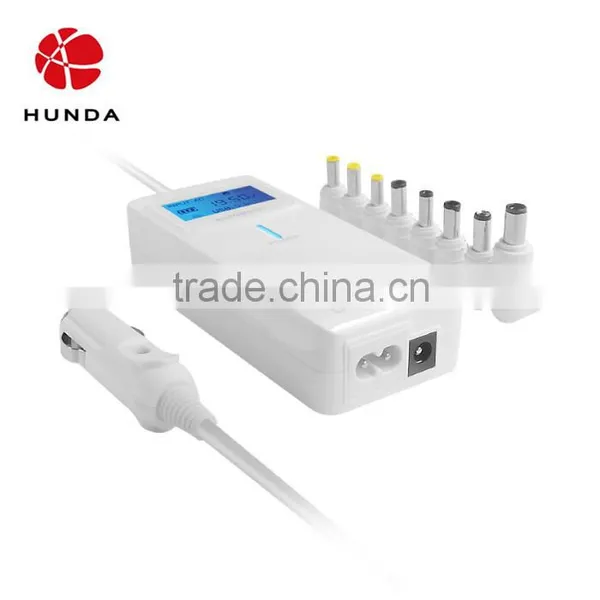 HUNDA DC Car Charger Auto Universal Laptop Notebook AC Adapter With LED Display photo-3