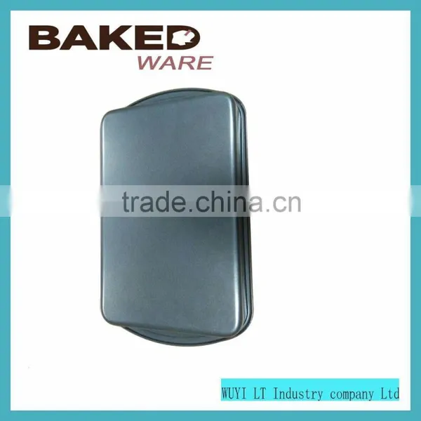 0.4mm Carbon Steel Non-stick 25.4cm Rectangle Cake Pan With Shallow Shape photo-5