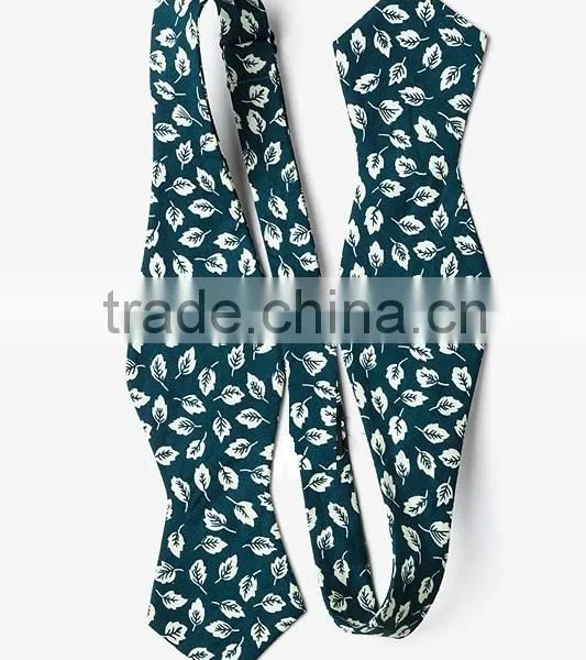 2016 Latest Custom Made Floral Printed Diamond Self-tie Cotton Bow Ties photo-4