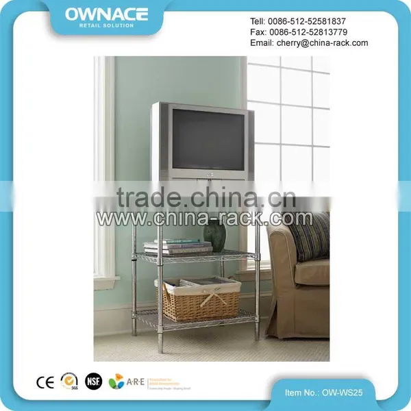 Heavy Duty Chrome Metal Wire Display Rack For Housedold photo-2