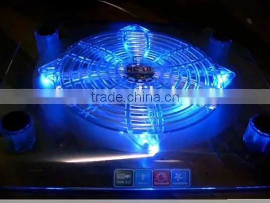 High Quality Colorful Notebook Laptop Cooling Stand With Led Light photo-6