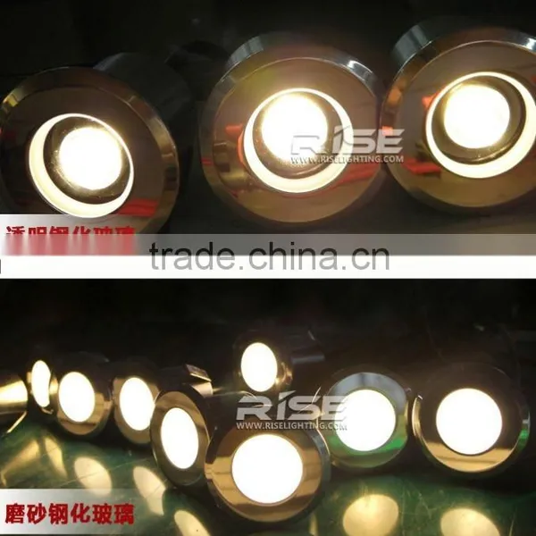 3 w 12V Blue Color Led Underground Light/led Waterproof Under Deck Light photo-5