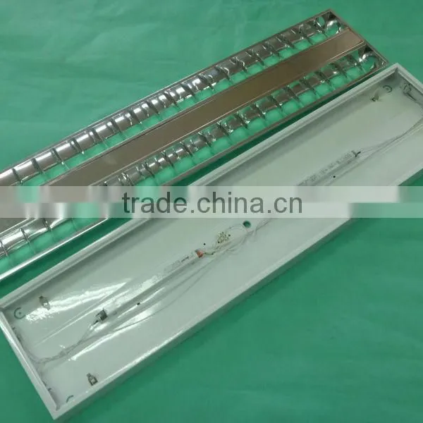 T5 2X28W grid tube bracket surface mounted