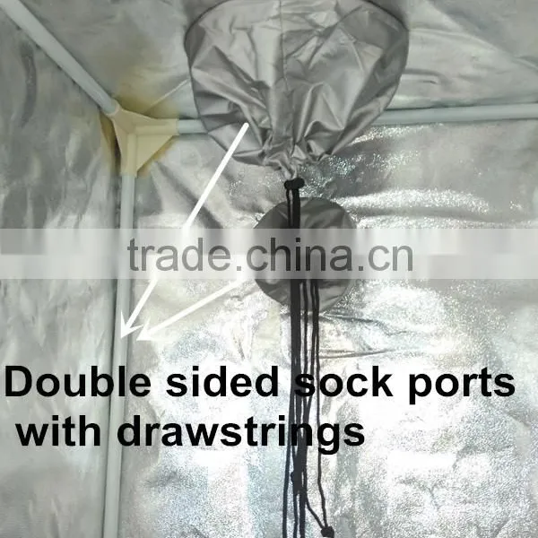 80x80x160cm Hydroponic Indoor Mylar Reflective Grow Tent photo-4