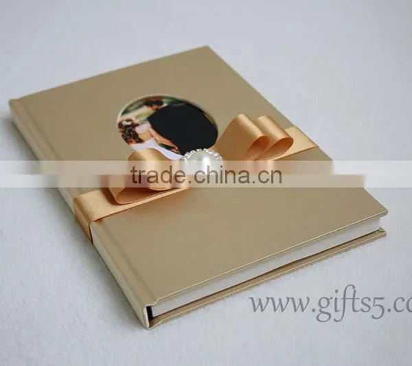 Gorgeous Wedding Guest Book in Handmade photo-4