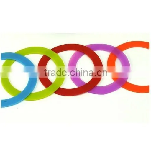 450ml Hermetically Sealed Glass Jar With Rubber Gasker Ring Lid photo-3
