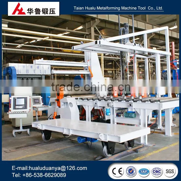 Large Size CNC Hydraulic Pressure 4 Roll Plate Bending Machine WB12K-16*2500