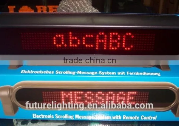 Indoor & Outdoor Using for Shop or Hotel Best-seller Show Blue 7*80 Led Display Advertising Car photo-4