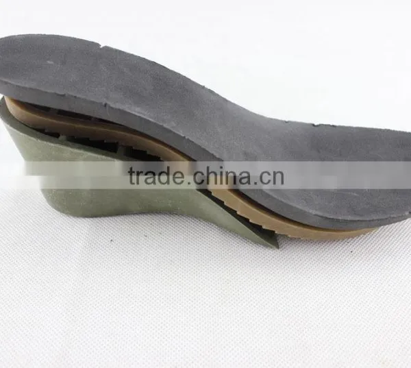 Soles Shoe Soft TPR PVC EVA Repair 3 Part High Heel Fashion Popular Shoe Material