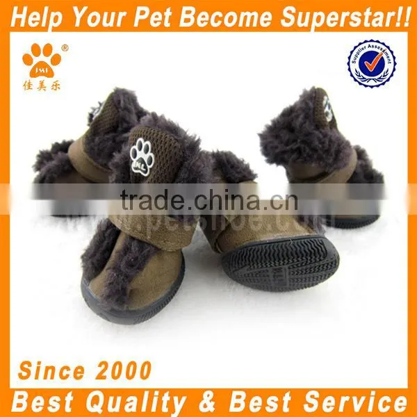 JML Hot Sale Super Warm Stylish Winter Leather Hunting Boots for Dog Pet Waterproof Dog Boots photo-6