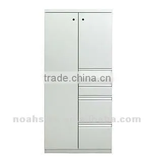 High Gloss Wooden Wardrobe Closet Bedroom Furniture Design photo-5