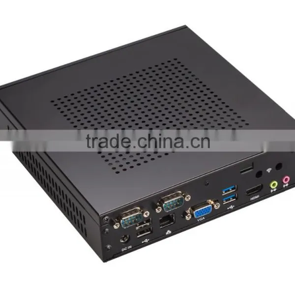 2 Ethernet Mini pc With Intel Celeron Core J1900 2.4GHz Barebone System WIFI Best Computer for Home Theater 4K HD Playing photo-2