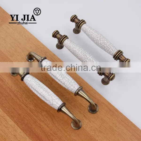 Bronze Finish China Porcelain Antique Ceramic Cabinet Drawer Pulls and Handle photo-6