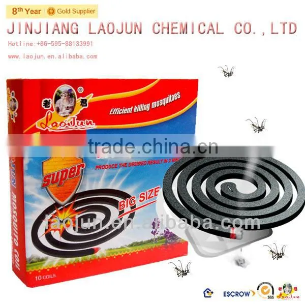 Unbreakable Plant Fiber Smokefree140mm Black Mosquito Coil photo-2