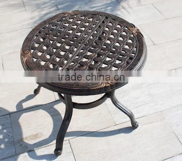 New Design Patio Furniture Cast Aluminum Bistro Table Set Outdoor Furniture photo-5