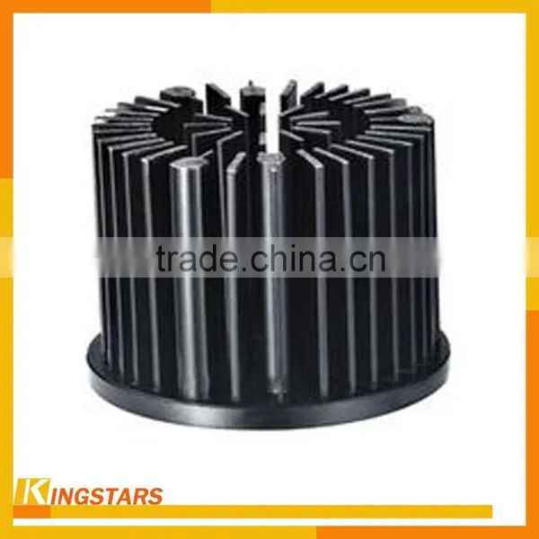 Led Light Bar Aluminium Heat Sink High Quality Custom Anodized Forging Heat Sink photo-3