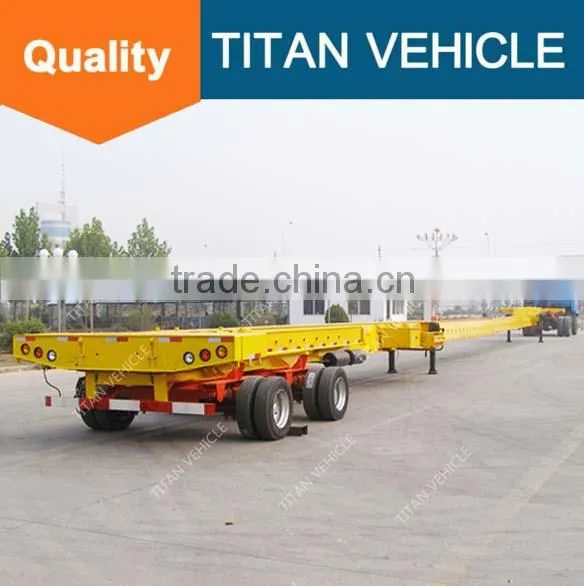 Transport Wind Blade Low Bed Extendable Trailer, 43m Extendable Trailer photo-4