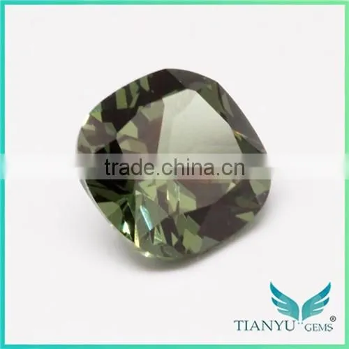 Wuzhou Gems Processing Loose Synthetic #149 Light Green Nano Spinel photo-2
