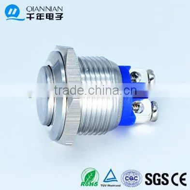 QN16-A3 Momentary Metal Push Button Switch 16mm photo-3