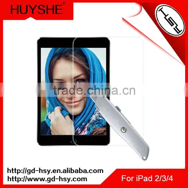 HUYSHE 2.5D Round Age 9h Premium Tempered Glass Screen Protector for Ipad 2/3/4 photo-2