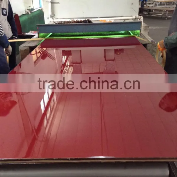 Solid Color Mdf uv Board for Kitchen Cabinet ,showcase photo-5