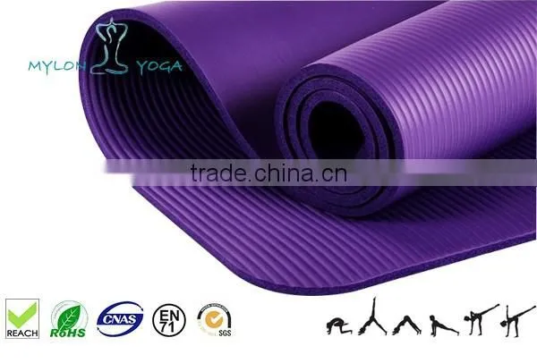 China Ningbo Hot Sale Lower Price NBR Yoga Mat photo-5