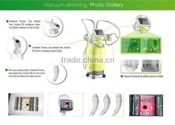 201 5Latest 5 in 1 Vacuum Cavitation RF Body Slimming Machine With Japan Motor photo-2