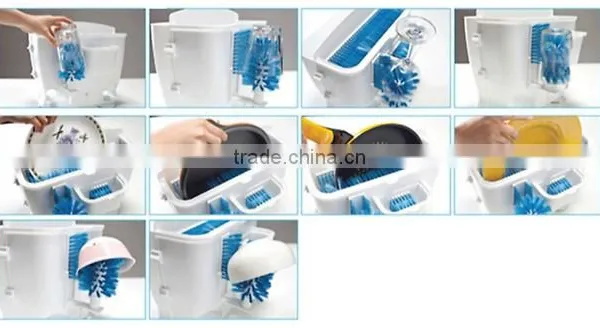 Kawachi Easy Dish Washer Wash Dishes, Cleans Forks, Spoons & Knives With Just One Swipe photo-6